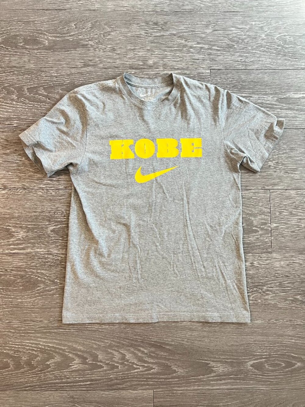 Nike "Kobe" "Black Mamba" T-Shirt, Heather Gray, Medium